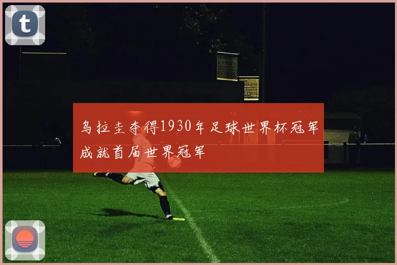 乌拉圭夺得1930年足球世界杯冠军成就首届世界冠军